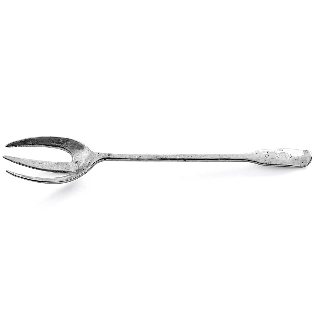 32 cm Kalay Servis Çatalı