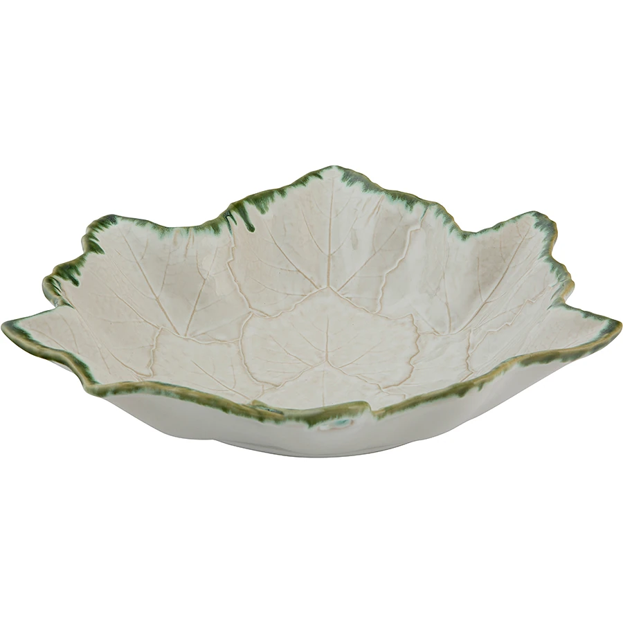 Stoneware Ayaklı Servis Kasesi