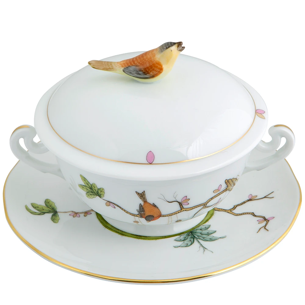 Kapaklı Çorba Fincanı ve Tabağı