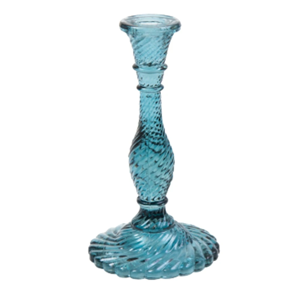 23x12 cm Cam Mumluk (Mavi)