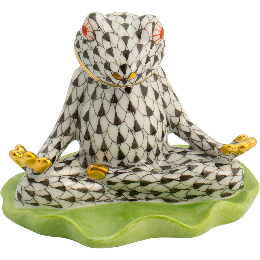 Yoga Yapan Kurbağa Biblo