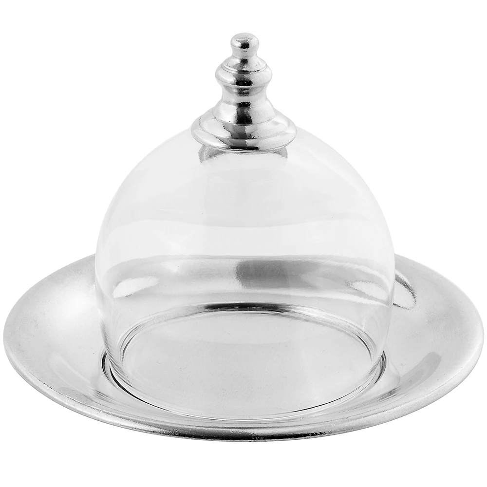 Cam Kapaklı Kalay Tereyağlık