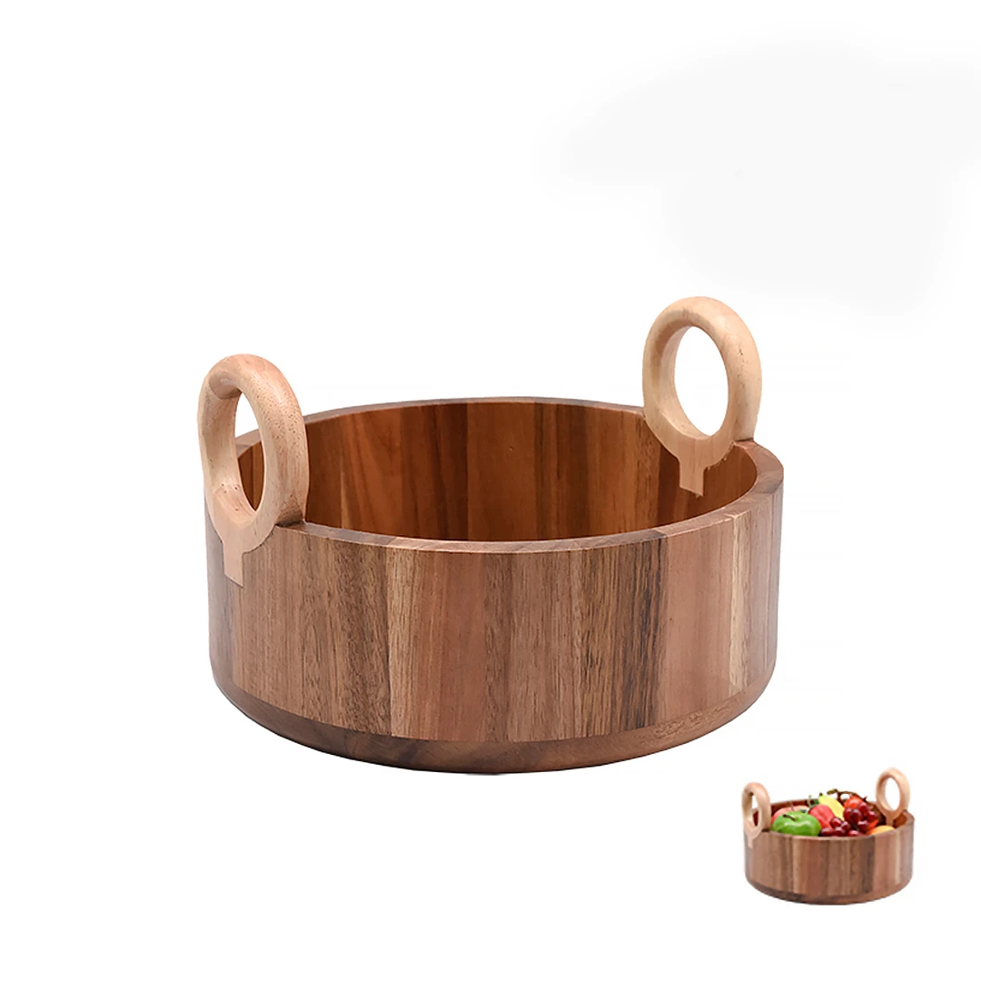 25 x 14 cm Kulplu Çukur Servis