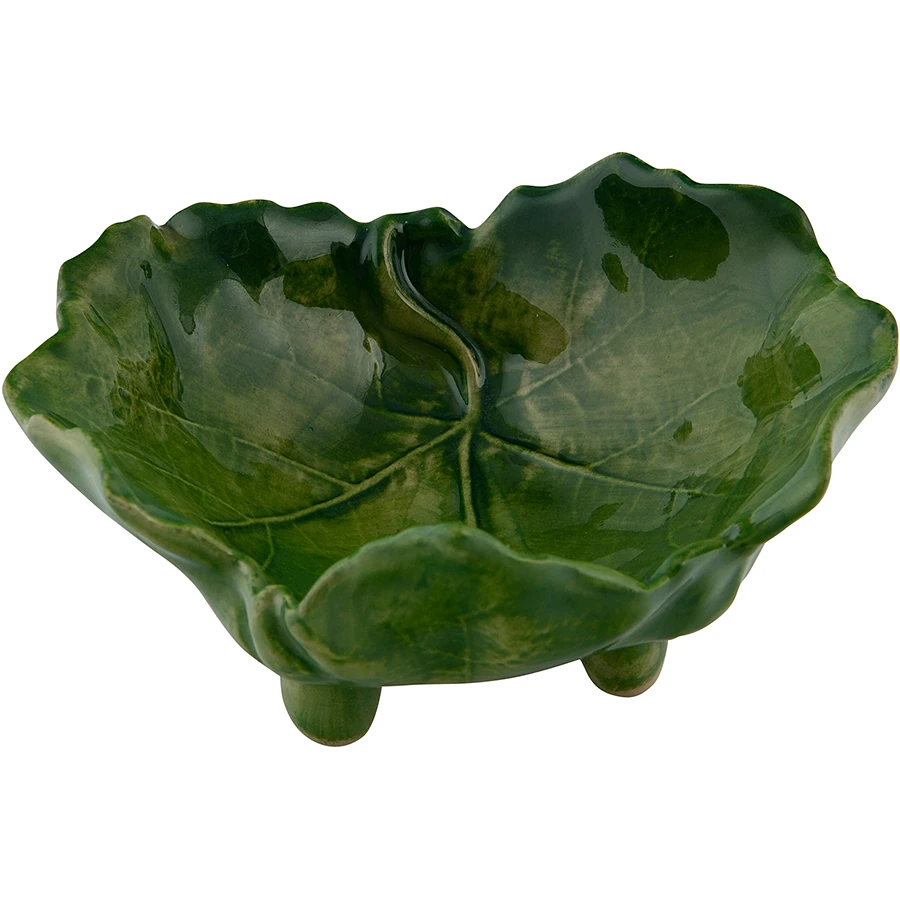 Stoneware Ayaklı Servis Kasesi