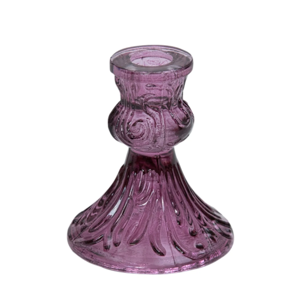 11x10 cm Cam Mumluk (Mor)