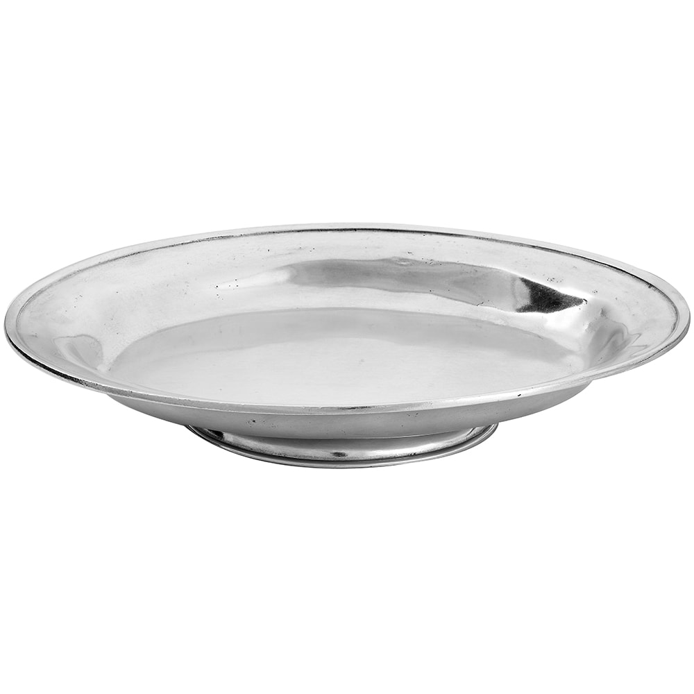 34 cm Kalay Ayaklı Servis