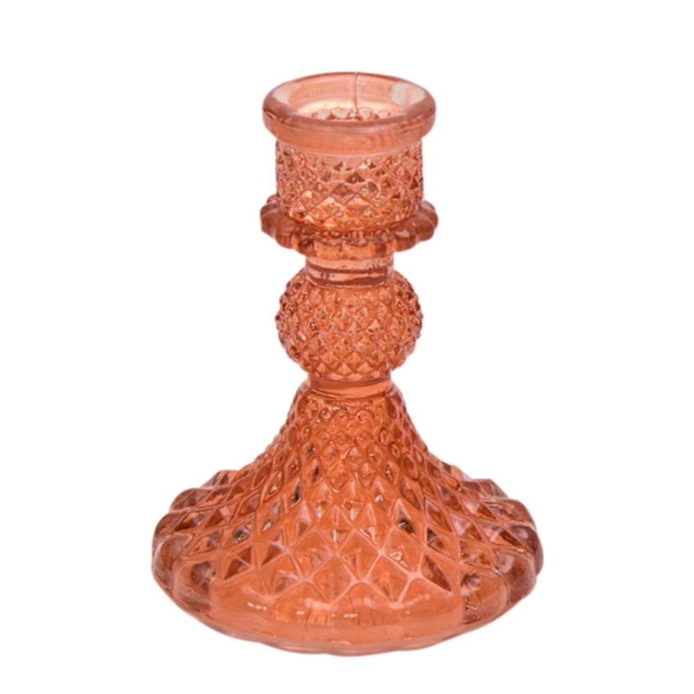 10x11 cm Cam Mumluk (Turuncu)