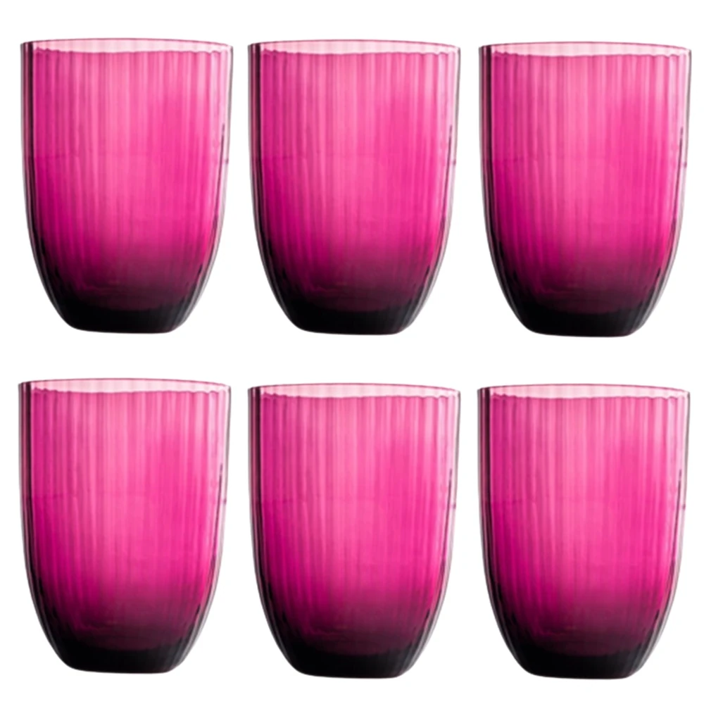 6 lı Su / Meşrubat Bardağı Eflatun