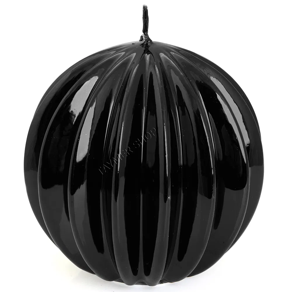 Parlak Siyah Top Mum