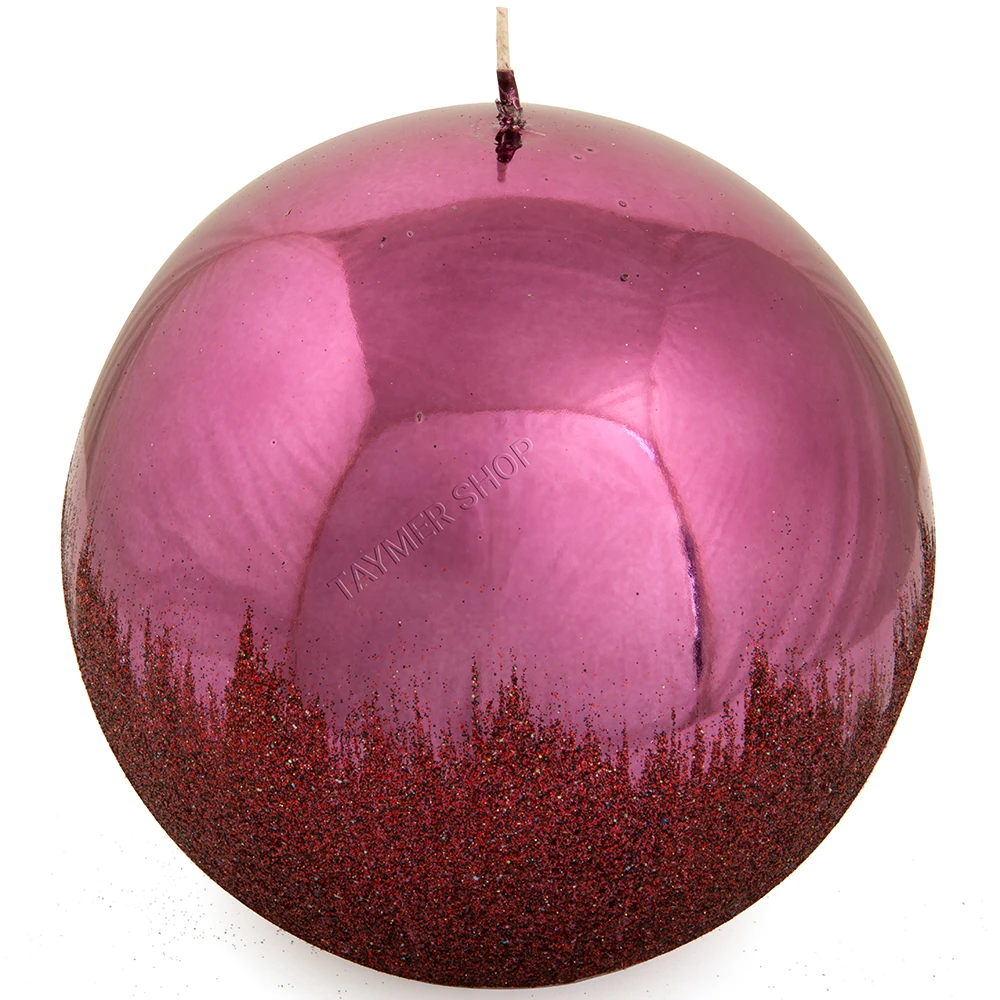 Metalik Mor, Mor Parıltılı Top Mum