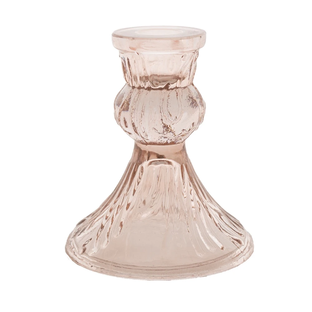 11x10 cm Cam Mumluk (Pembe)