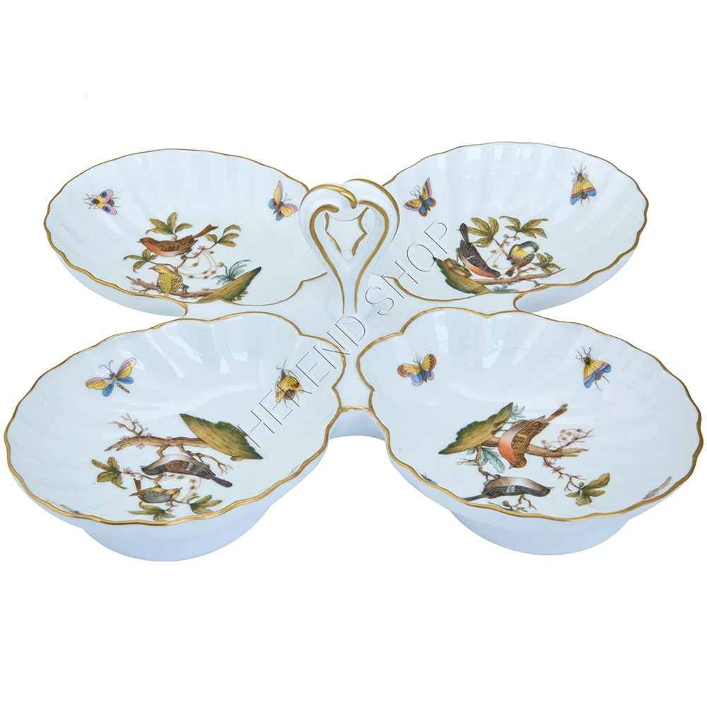 Bölmeli 4 lü Servis