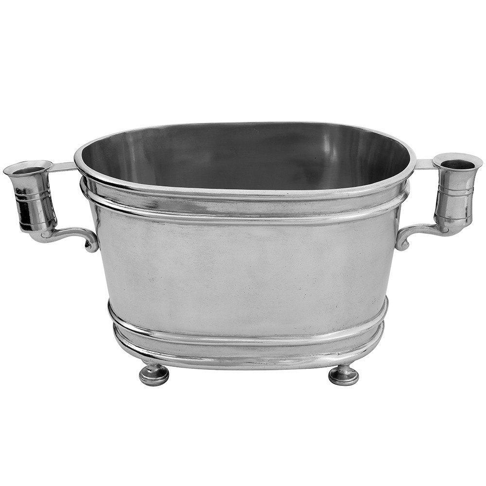 36 cm Kalay Çiçeklik