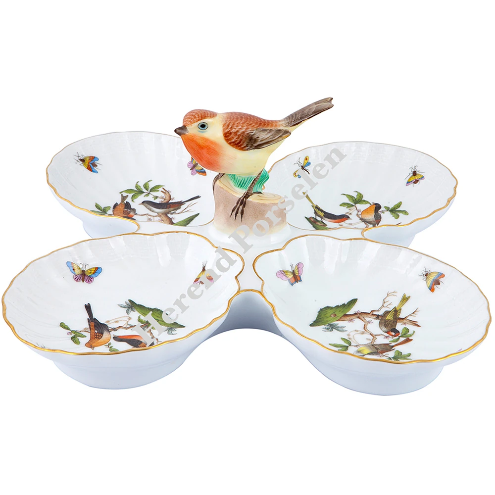 Bölmeli 4 lü Servis