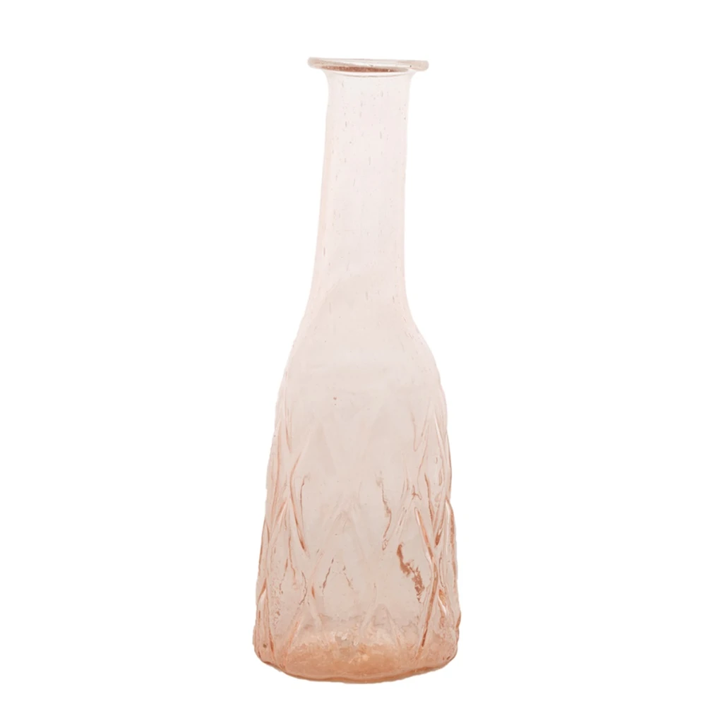 18x8 cm Cam Vazo (Pembe)