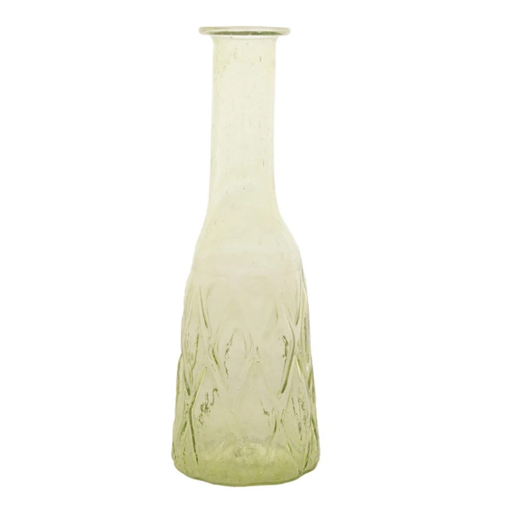 18x8 cm Cam Vazo (Açık Yeşil)