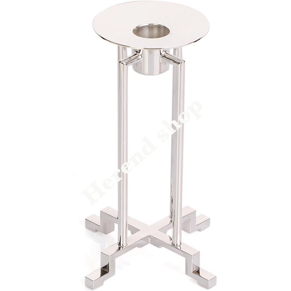 Gümüş Kaplama Şamdan