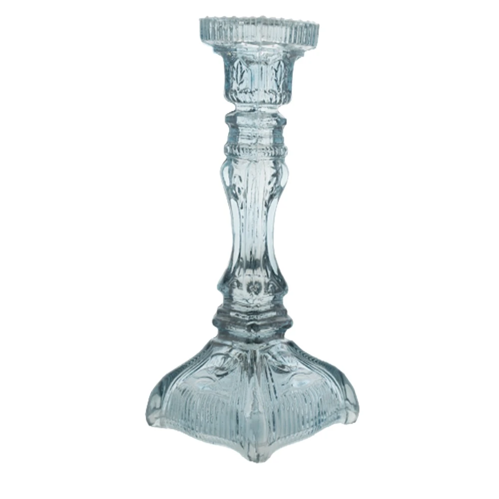 20x12 cm Cam Mumluk (Açık Mavi)