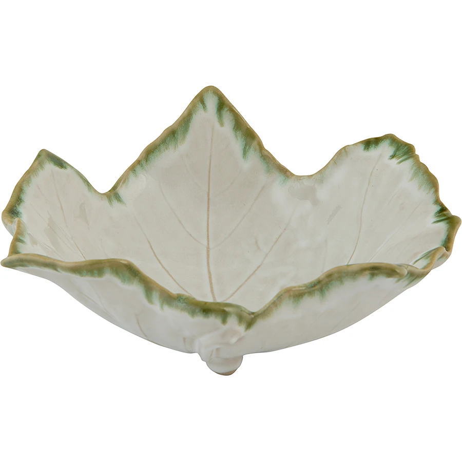 Stoneware Ayaklı Servis Kasesi