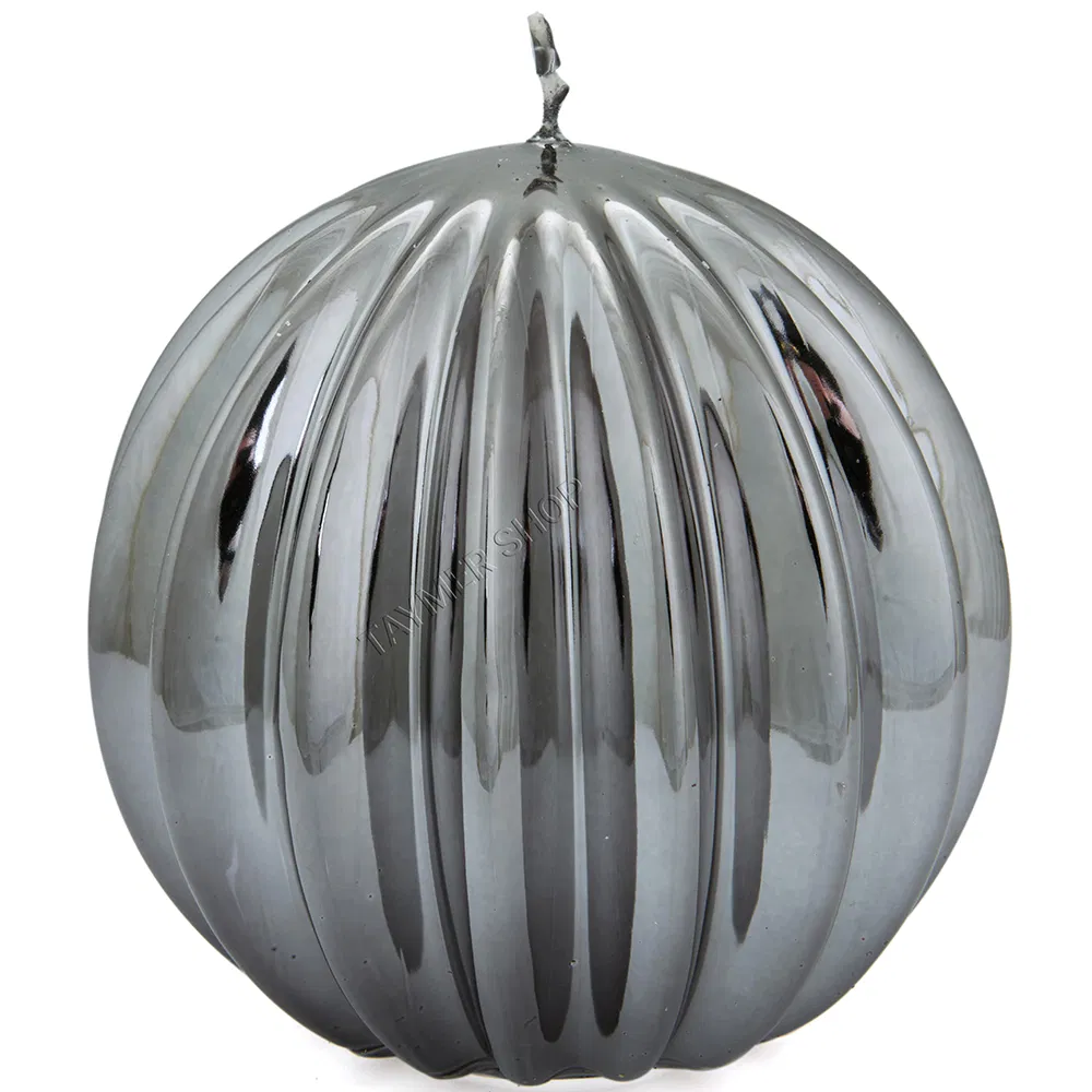 Metalik Gri Top Mum