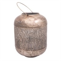 38 cm Bronz Oksitlenmiş Fener