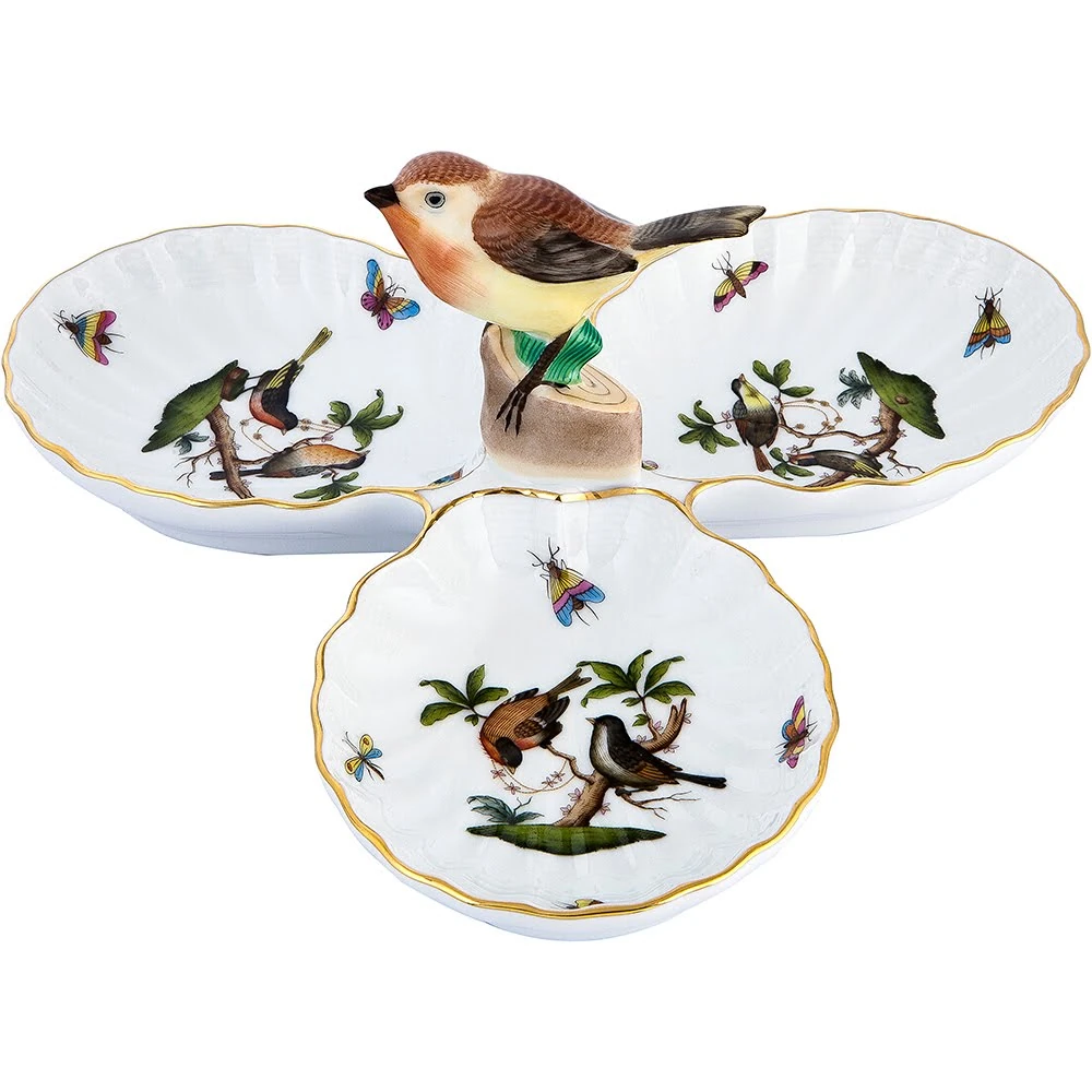 Bölmeli 3 lü Servis