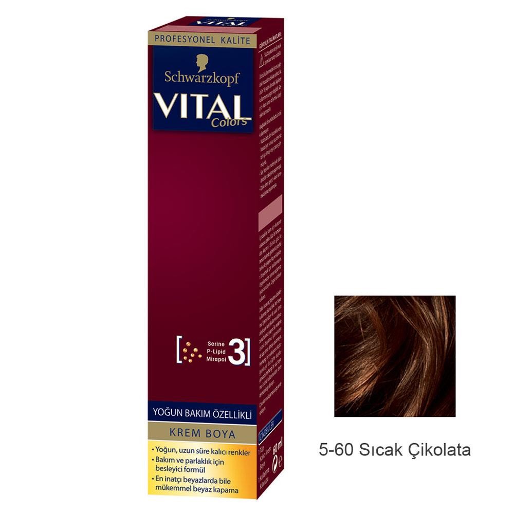 Colors Krem Saç Boyası 5-60 Sıcak Çikolata - 60 ml
