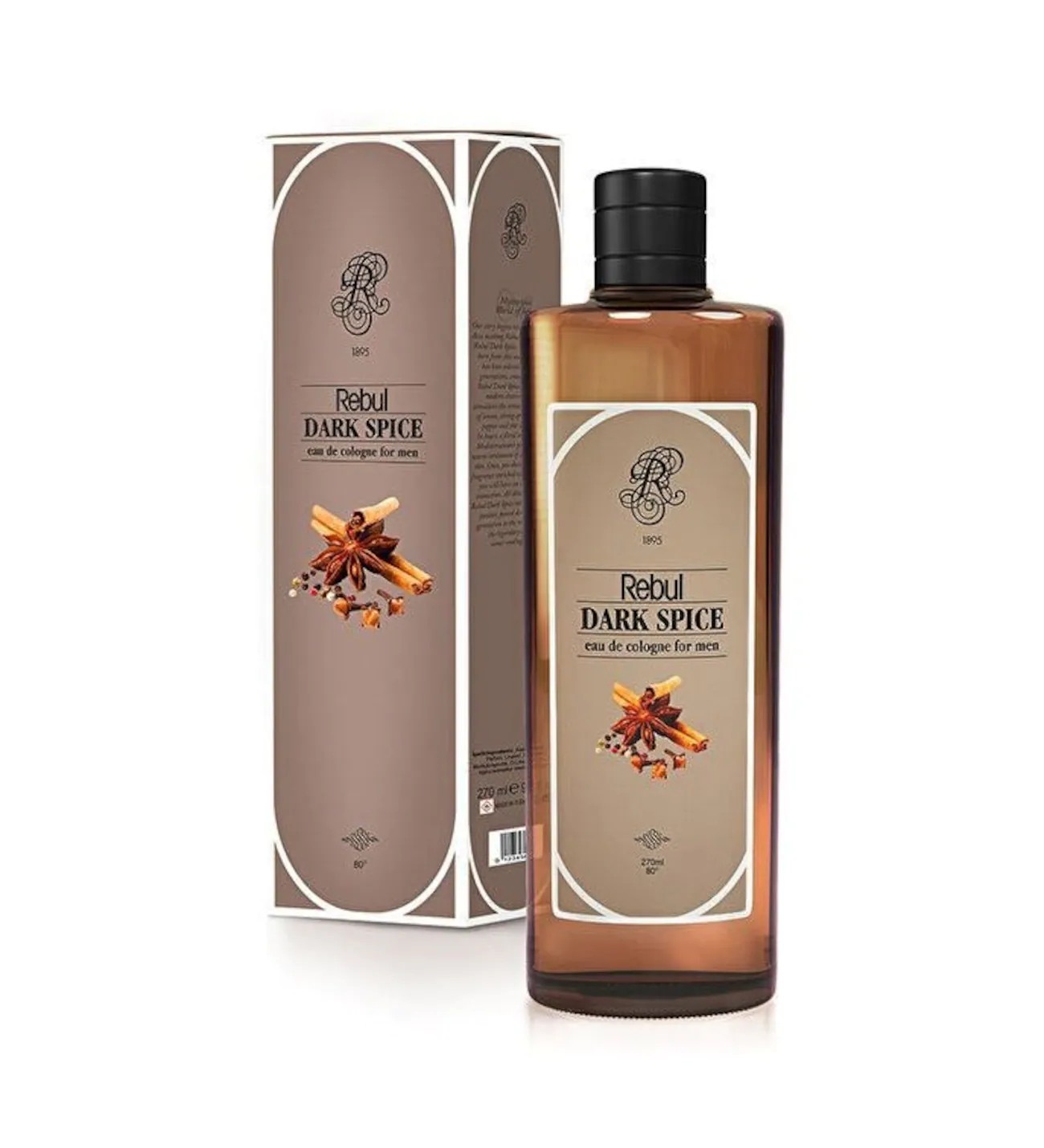 Rebul Dark Spice Kolonya 80 270 ml 8691226606156