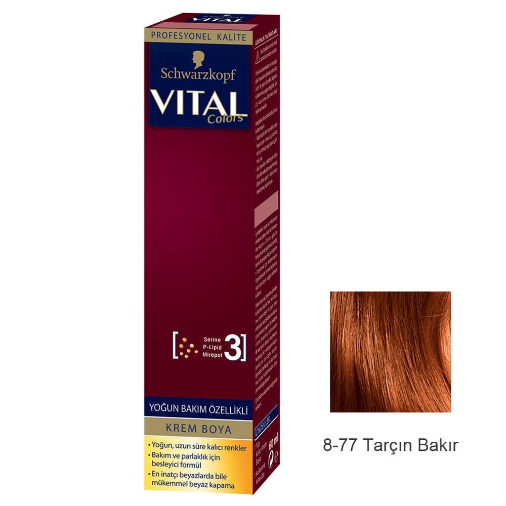 Colors Krem Saç Boyası 8-77 Tarçın Bakır - 60 ml