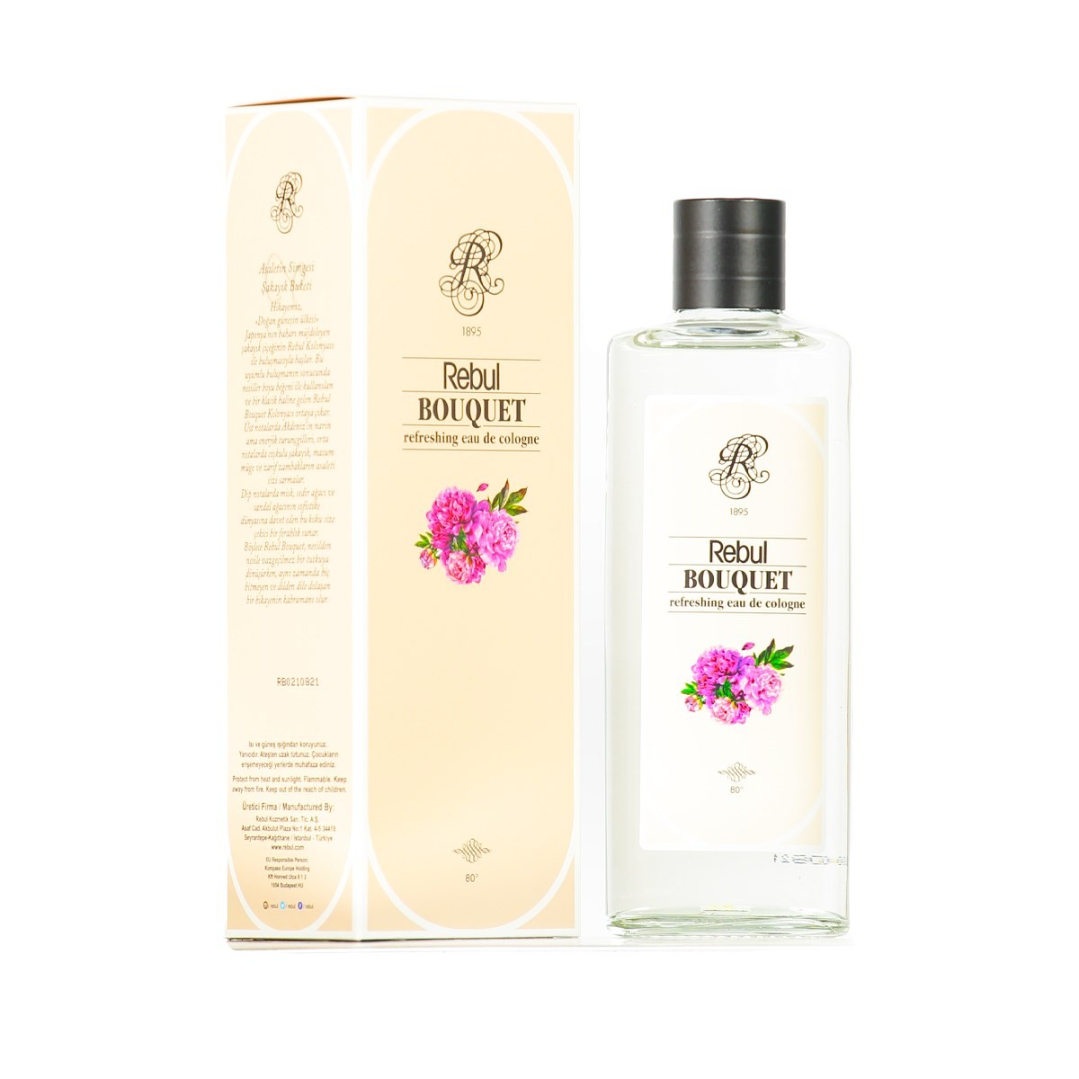 Rebul Bouquet 270 ml Kolonya 8691226628479