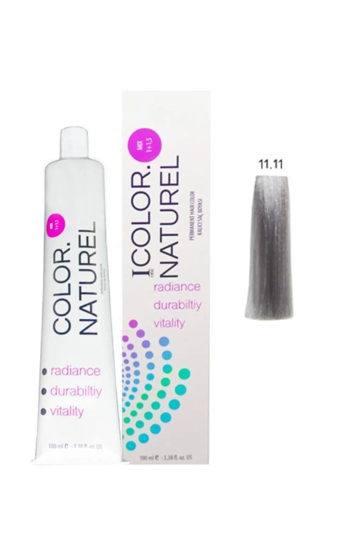 COLOR NATUREL 11.11 100 ML SAÇ BOYASI