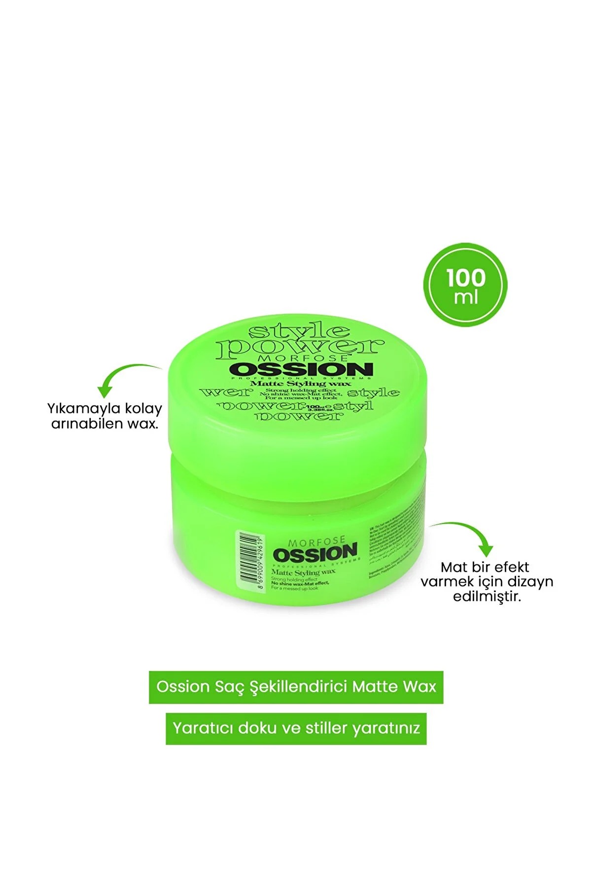 OSSİON MATTE STLING WAX 100 ML