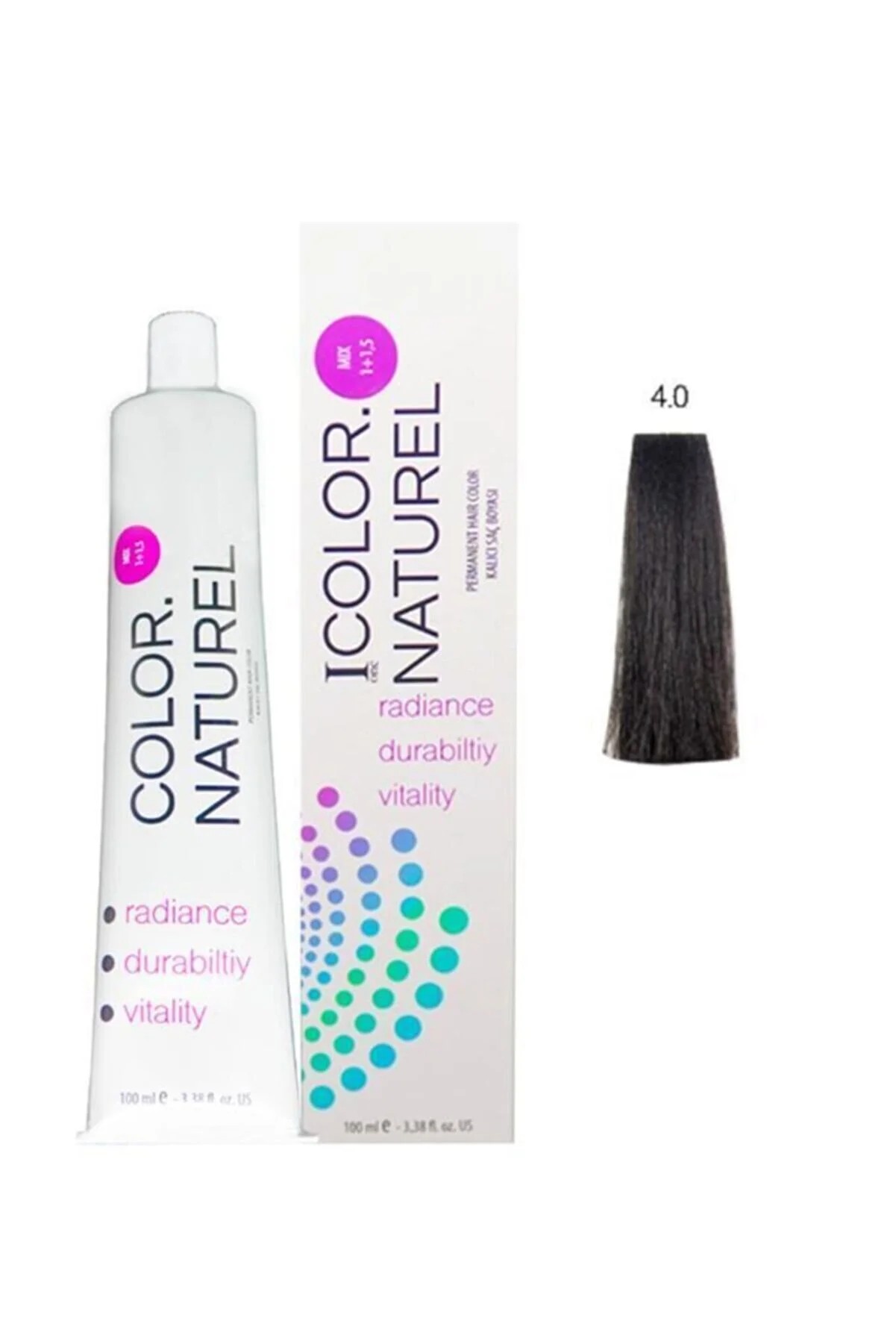 COLOR NATUREL 4.0 100 ML BOYA