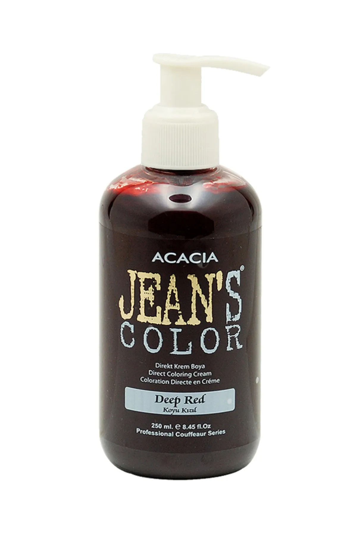 jeans color koyu kızıl 250 ml deep red