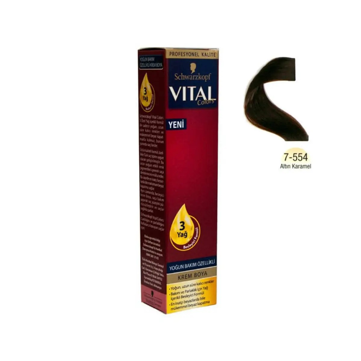 Colors Krem Saç Boyası 4-00 Kahve - 60 ml