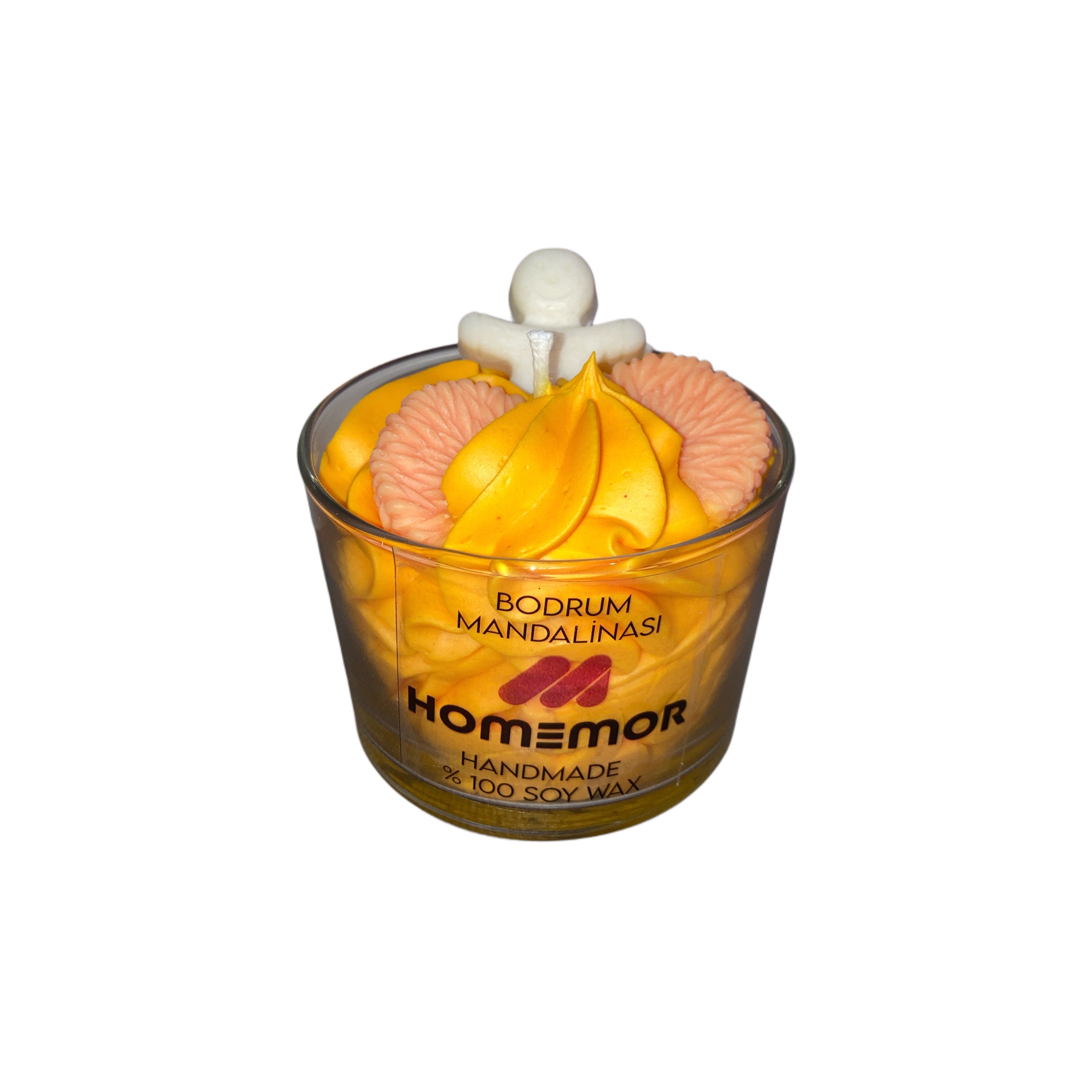 Bodrum Mandalinası Soya Wax Mum 200cc image