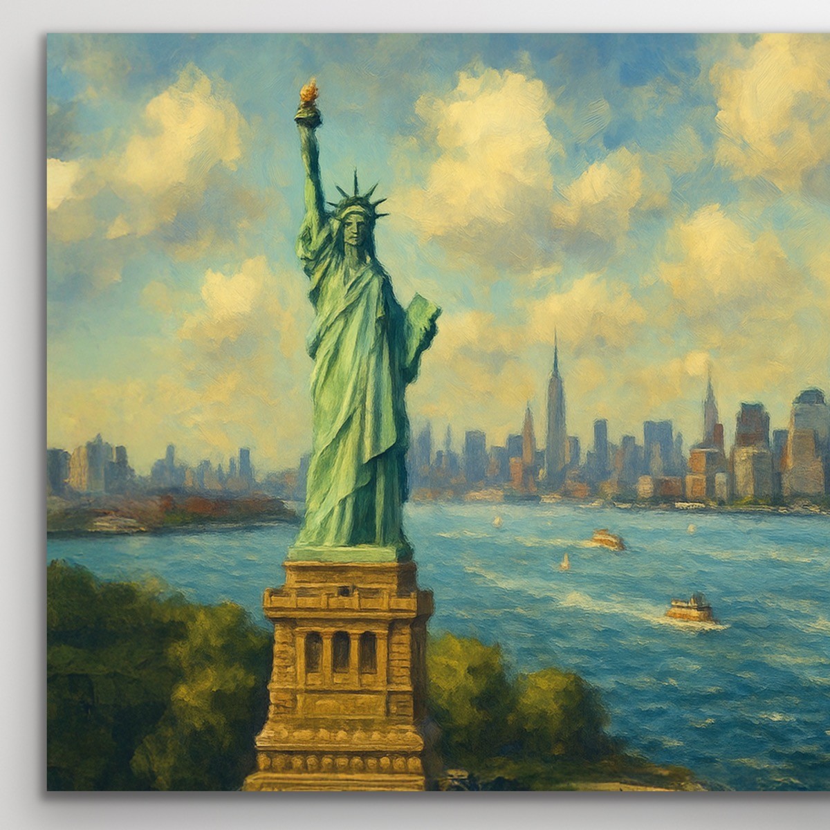 Özgürlük Heykeli 60x120cm