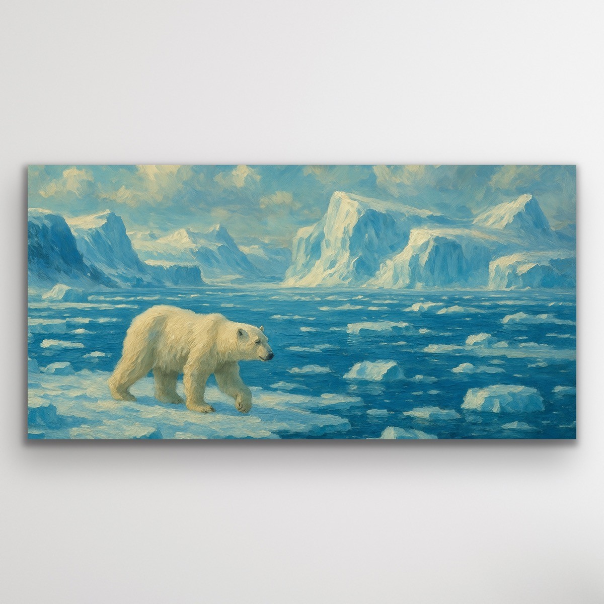 Yalnız Kutup Ayısı 60x120cm image