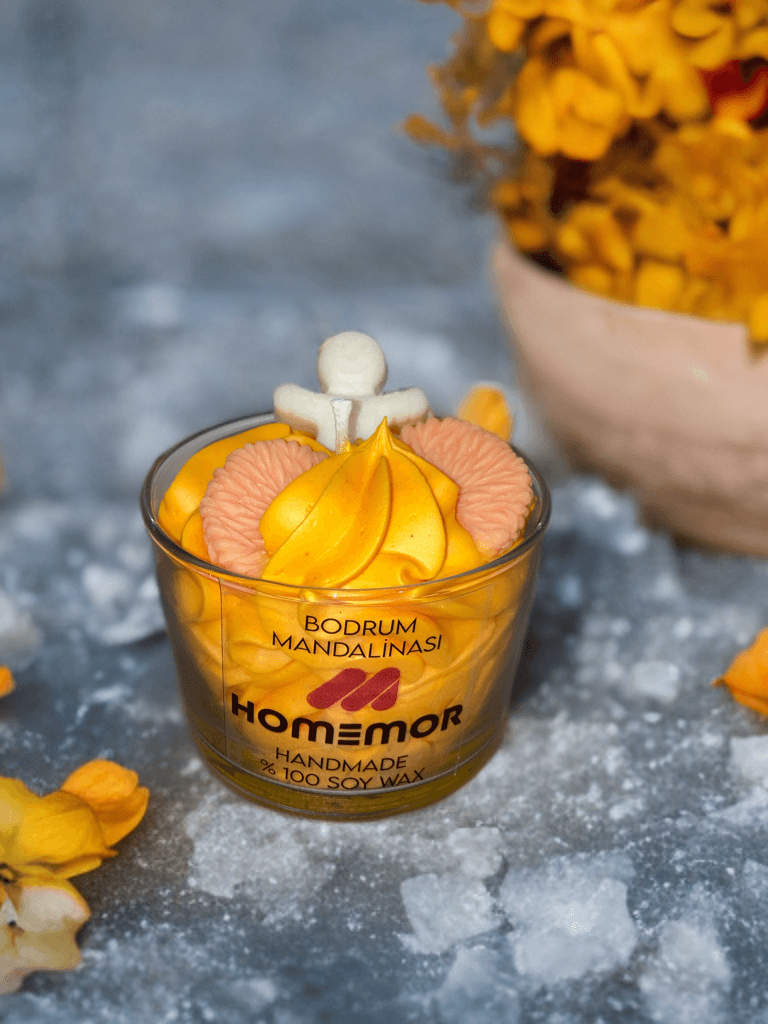 Bodrum Mandalinası Soya Wax Mum 200cc