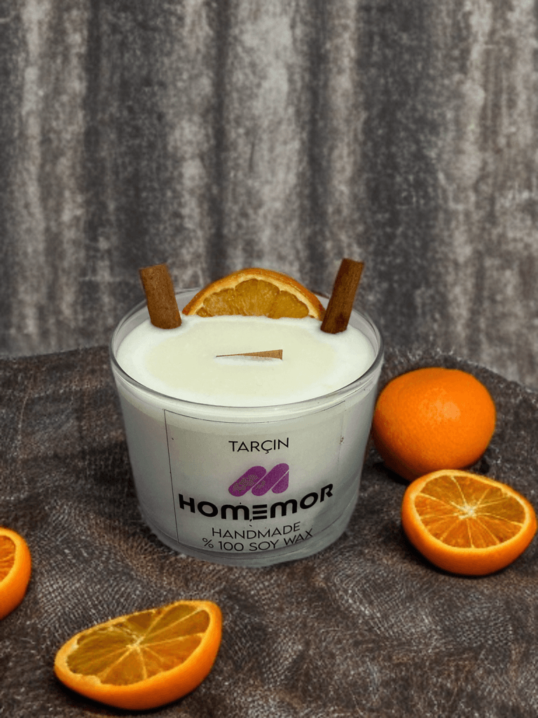 Tarçın Kokulu Soya Wax Mum 200cc