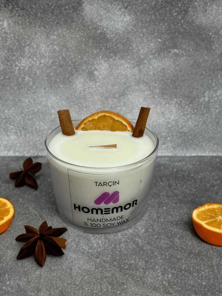 Tarçın Kokulu Soya Wax Mum 200cc