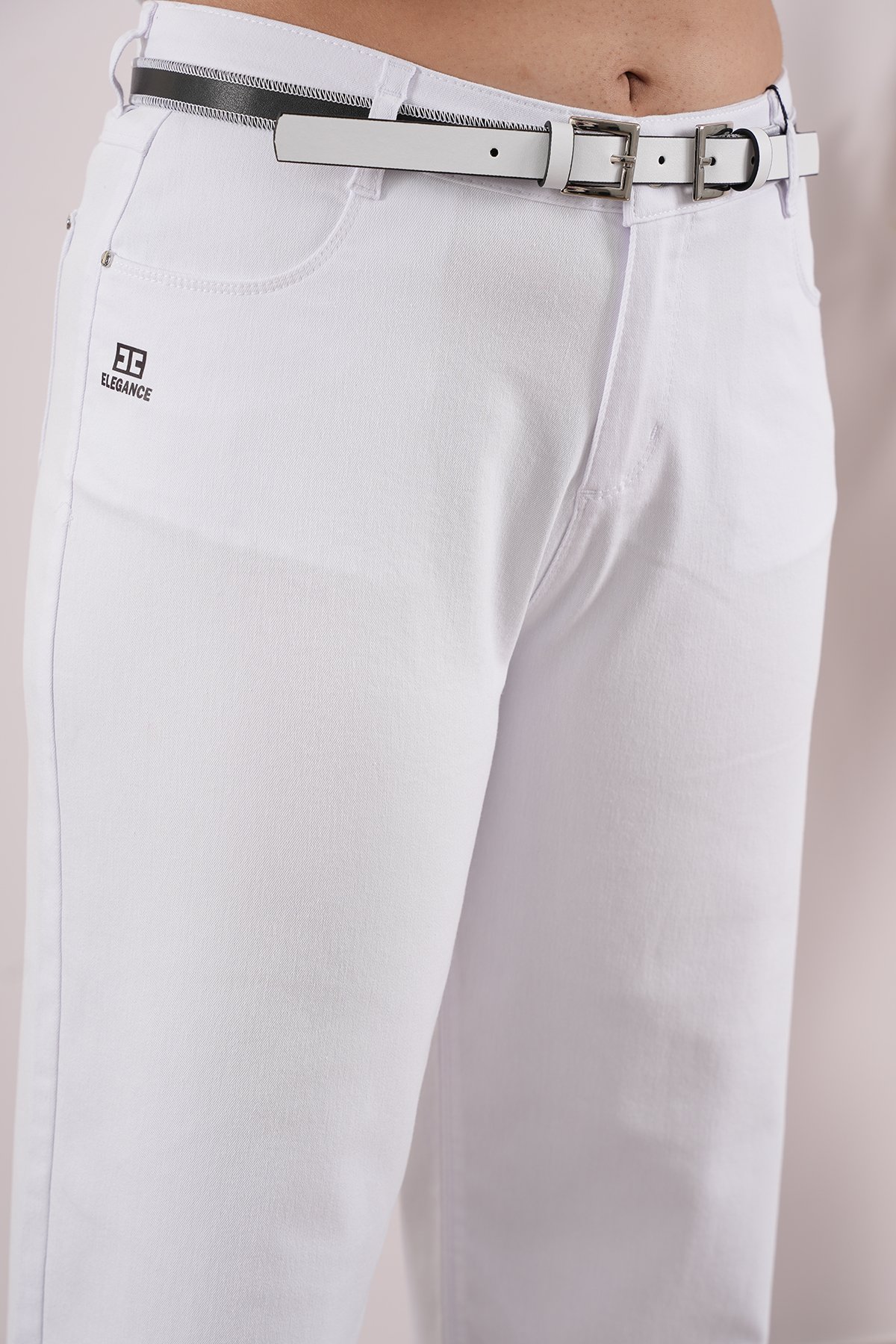 Kadın Likralı Mom Yazlık Slim Pantolon 10478