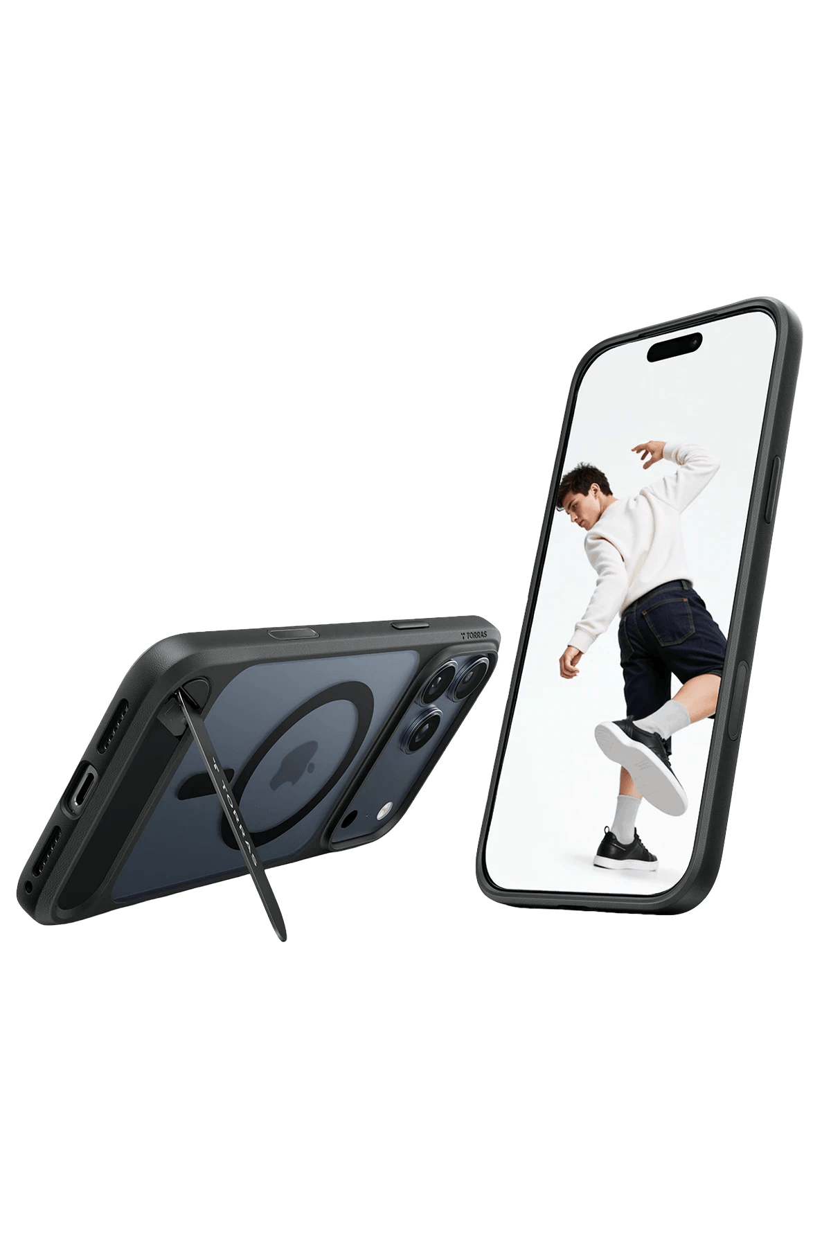 Torras P Stand Serisi Magsafe Kılıf - iPhone 17 Pro Max