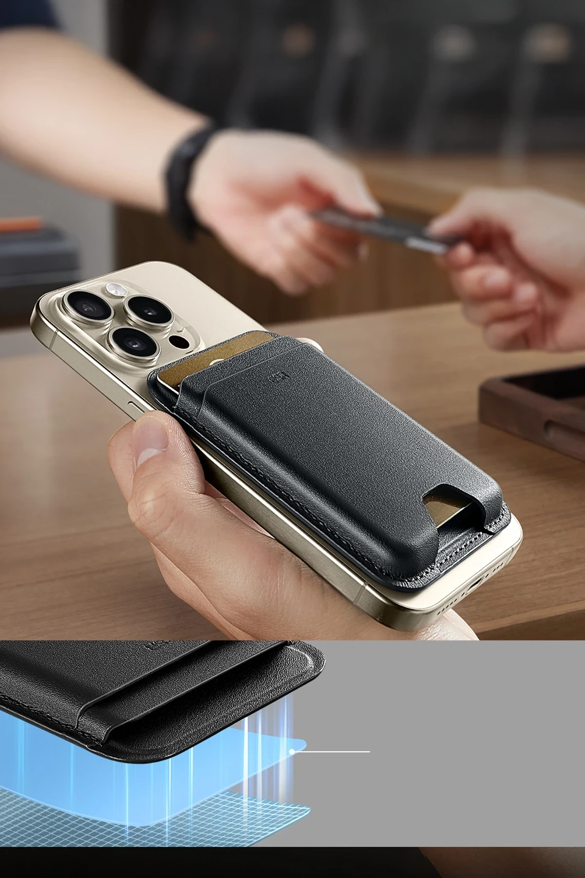 ESR HaloLock Wallet Boost Magsafe Kartlık