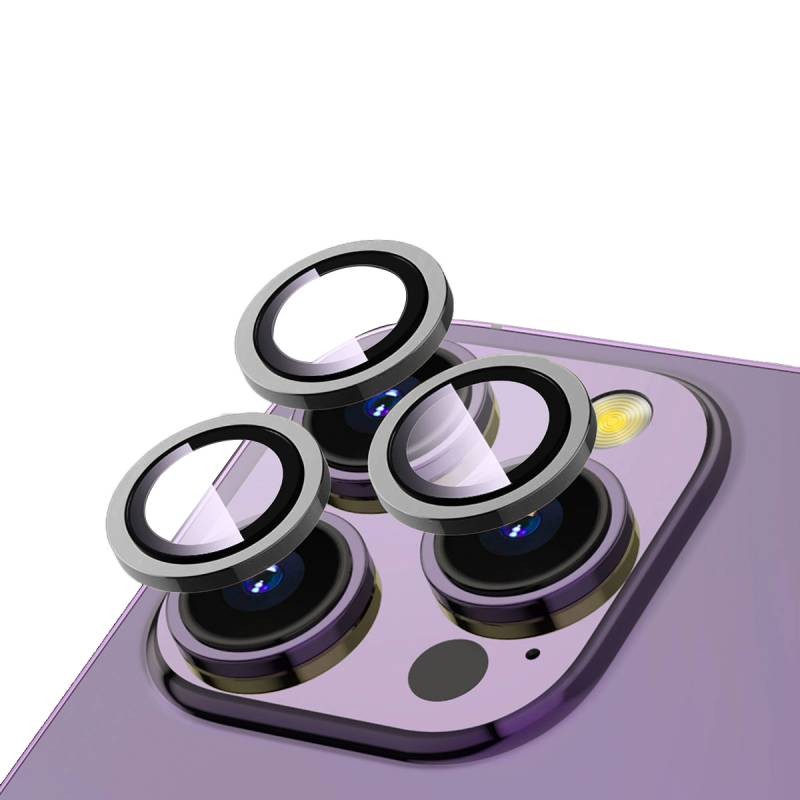 iPhone 15 Pro / 15 Pro Max Uyumlu Safir Kamera Lens Koruyucu