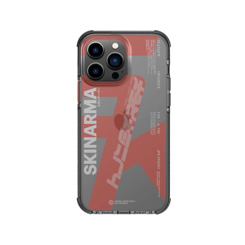 SkinArma Apple iPhone 14 Pro Kılıf SkinArma Şeffaf Airbag Tasarımlı Raku Kapak