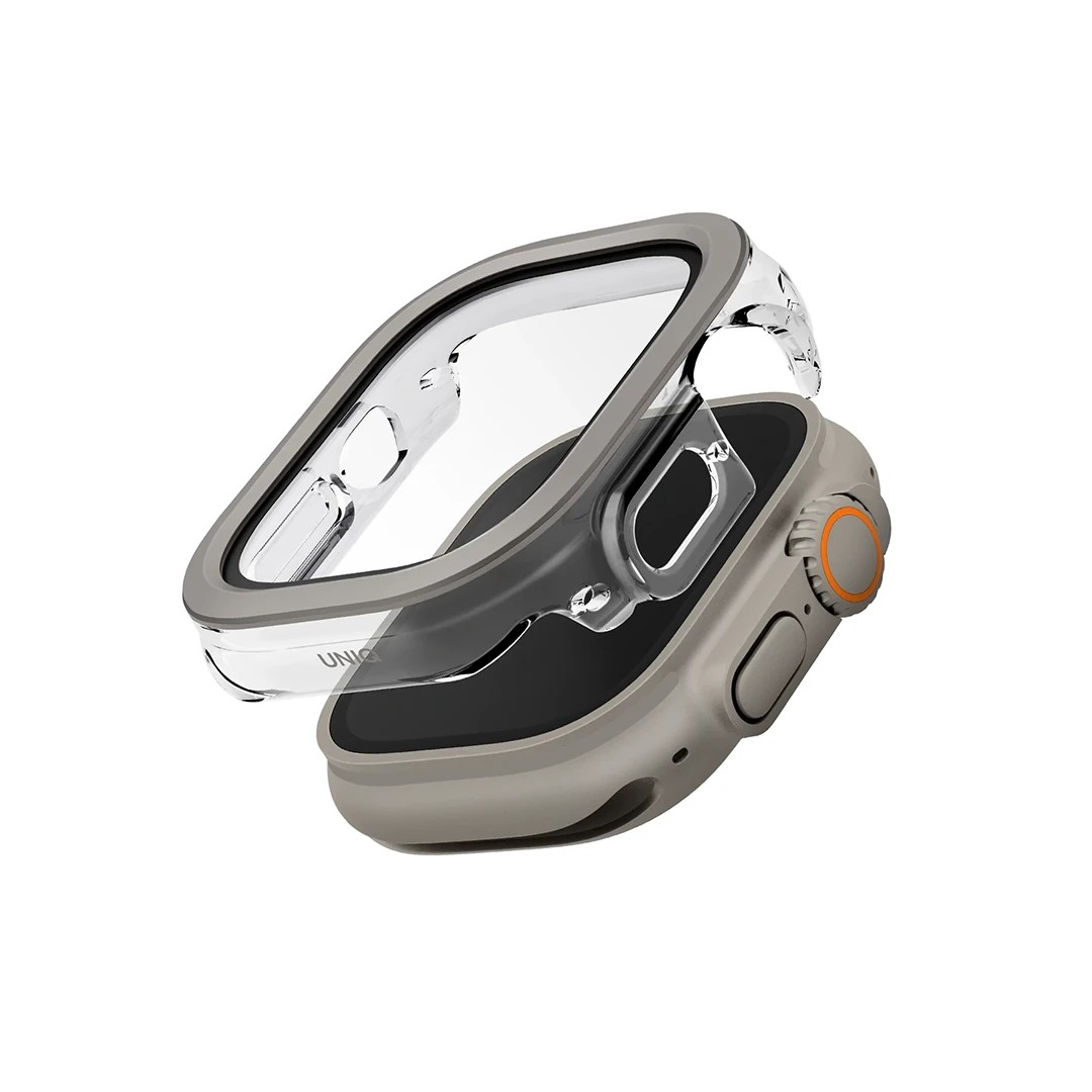 UNIQ Watch 49 mm Voute Camlı Kasa Ekran Koruyucu