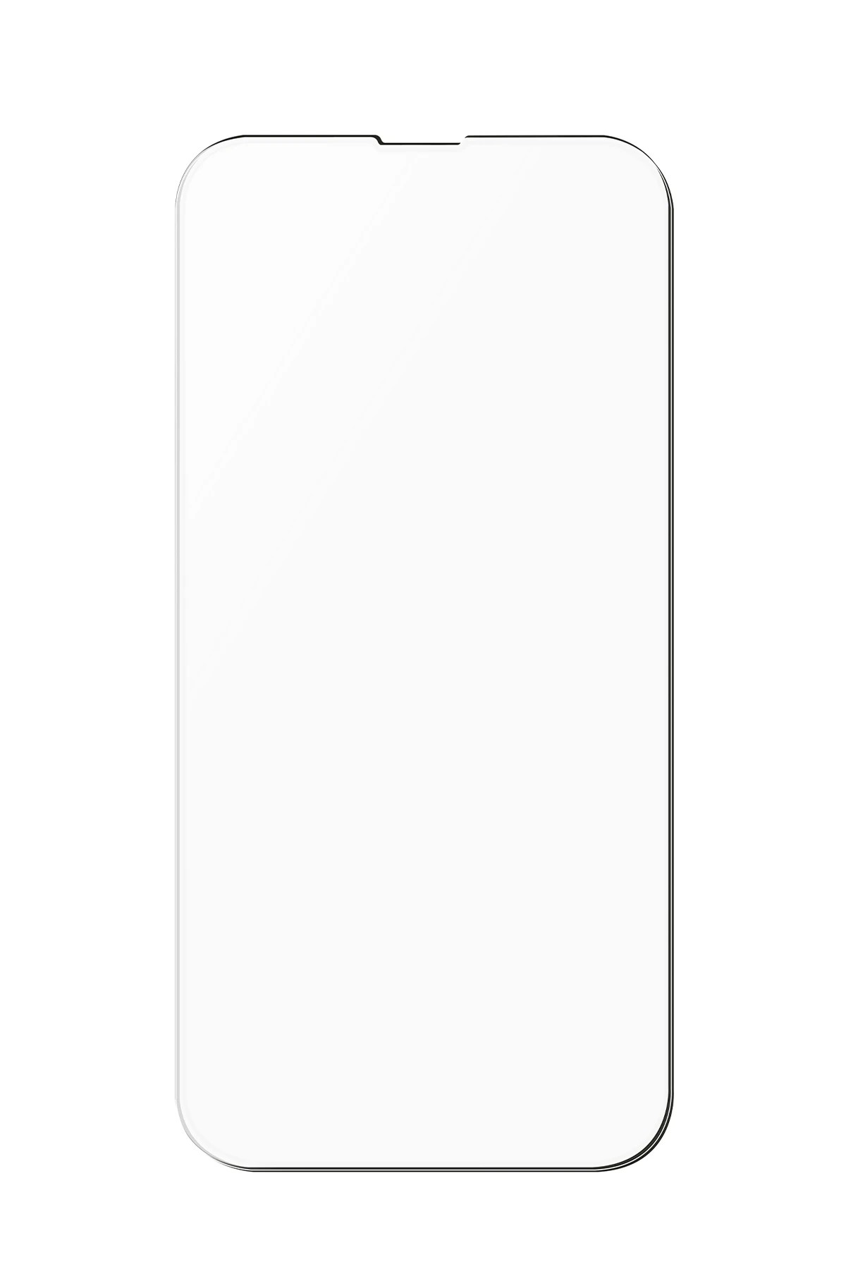 Uniq iPhone Optix Clear Çerçevesiz Cam Ekran Koruyucu - 14 Pro / 15 / 16 