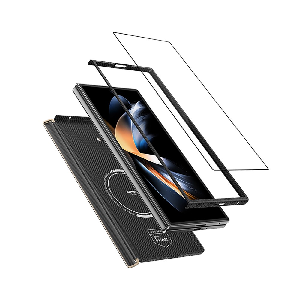 Galaxy Z Fold 7 Benks ArmorAir ArmorGrid Grand Combo Üçlü Aksesuar Seti (Ön Arka Kevlar Kapak + Ekran Koruyucu)