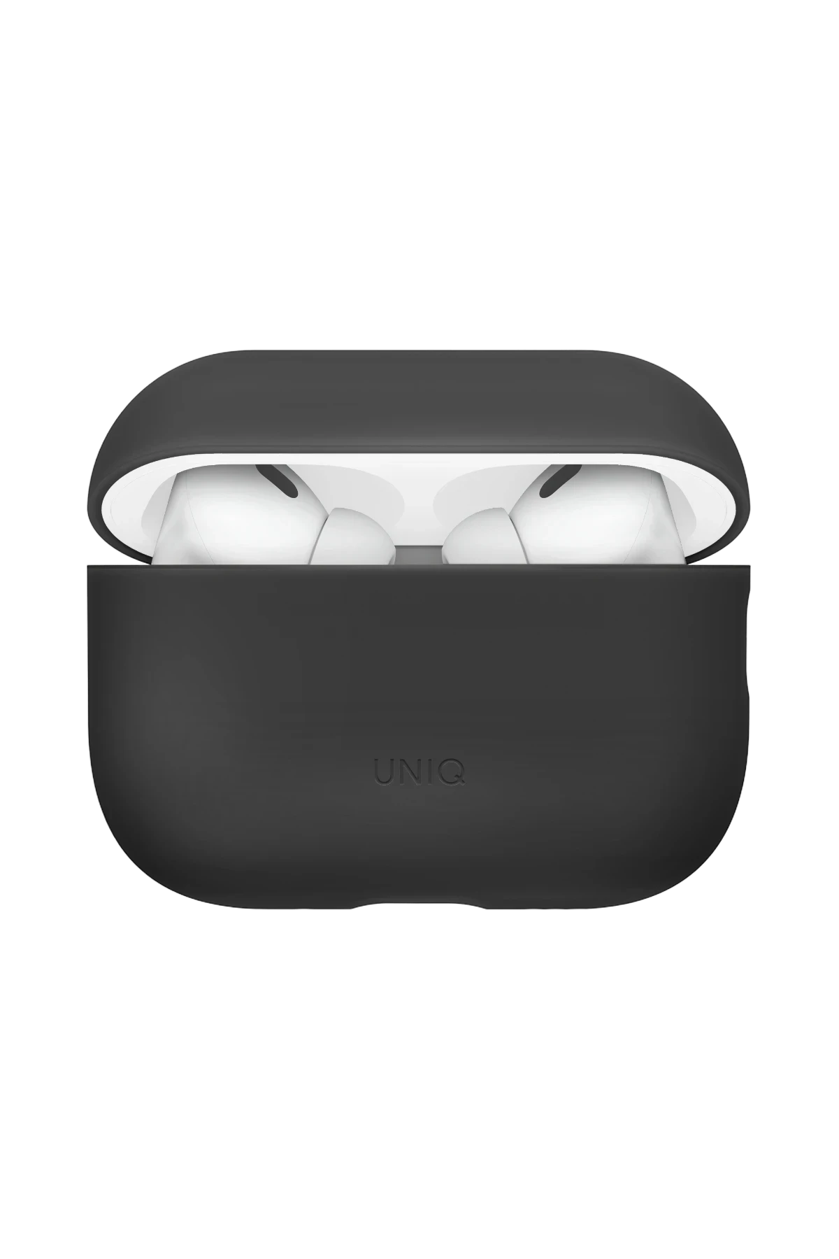 Uniq Airpods Pro 3 (3.nesil) Lino Silikon Kılıf  - Siyah